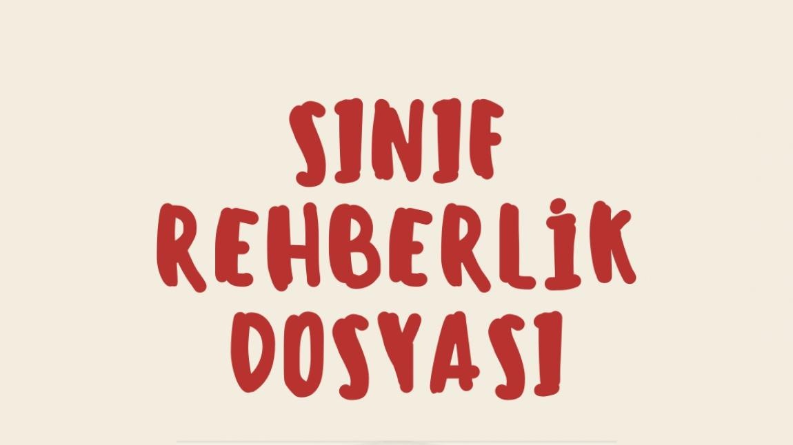 2025-2026 Sınıf Rehberlik Dosyası